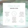 Miraveda by Italwax Citrus Scrub - 500ml / 16.9fl.oz  With coconut oil and lime for a delicate citrus note  Ideal for hand care view 3