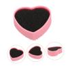 KALLORY Silicone Makeup Applicator Makeup Brush Cleaner Mat, Silicone Washing Cosmetic Pad Sponge Makeup Brush Cleaning Case Mat view 2