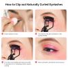 Docolor Eyelash Curler Kit with Extra Replacement Refill Pads and Duo Eyebrow Brush Professional Angled Eye Brow Brush and Spoolie Brush view 3