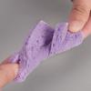LALAFINA 10PCS Facial Sponges Heart Shape Compressed Facial Sponges Makeup Removal Sponges for Face Cleansing Exfoliating, Purple view 4