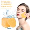 50-Count Facial Sponges Compressed, 100% Natural Cellulose Face Sponge Professional Cosmetic Spa Sponges for Face Cleansing, Exfoliating Mask, Makeup Removal for Travel and Home, Deep Yellow view 4