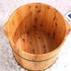 Katzowen Foot Basin for Foot Bath,Soak,or DetoxFoot Spa for Adults,Large Foot Soak Tub,Foot Soak Bucket Made of Solid Wood Foot Spa Household Wash Ba view 4