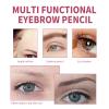 2Pcs 4D Hair Stroke Brow Stamp Brush, Zelda Eyebrow Brush, Ultra-thin Multi Function Eyebrow Brush, Realistic Eyebrow Brush, Square Eyebrow Makeup Brush Multifunction Eyebrow Brush view 2