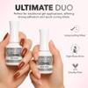 KIARA SKY Ultimate Gel Top Coat & Base Coat Duo 15ml | Soak Off Gel Polish Formula view 2