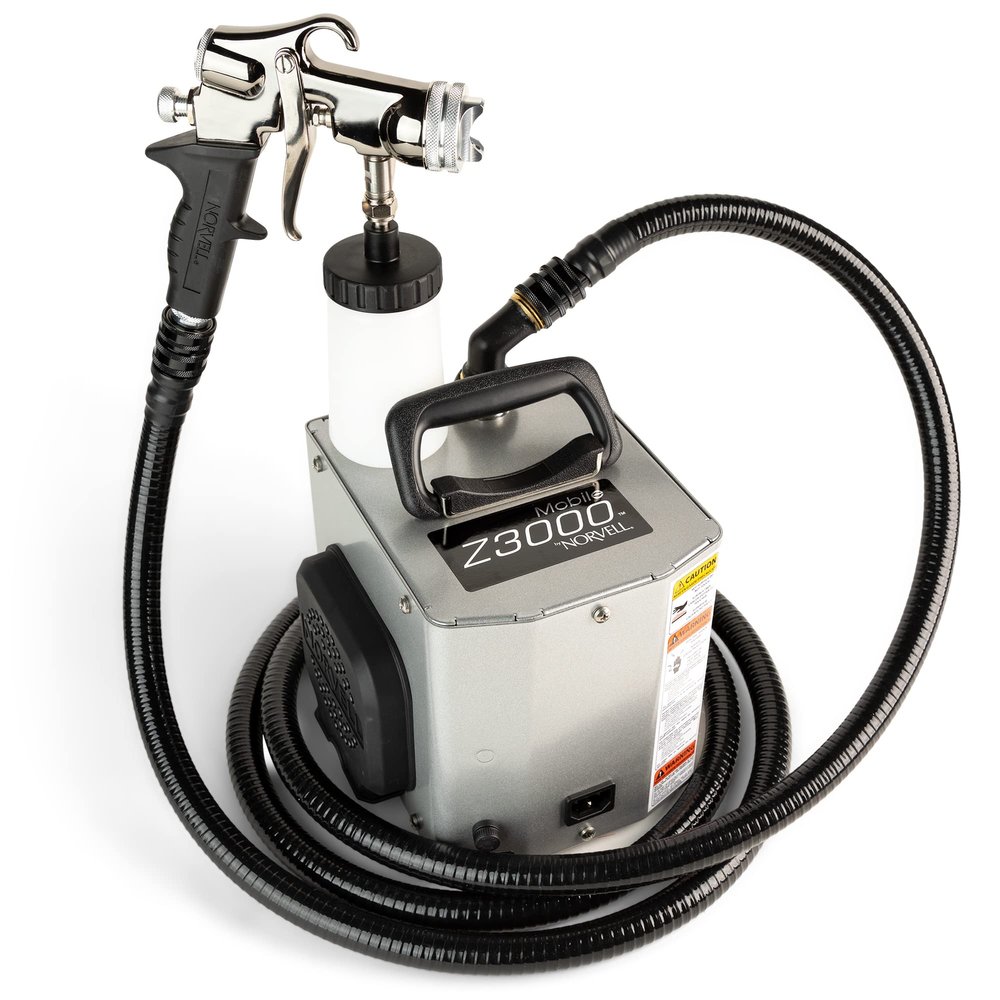 Norvell Mobile Z3000 Professional HVLP Spray Tan Machine with 10-Foot Hose & Z-Gun Powerful and Built To Last, Premium Lightweight Self Tan Applicator for Flawless, Even, Natural Looking Results