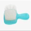 Small Paddle Brush for travel or the gym, great for curly, textured or thick hair - Turquoise view 1