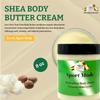 Black Lavish Essentials Ultra-Soft Shea Body Butter, Dry Skin Cream for Radiant Moisturized Skin, Natural Hydrating Body Lotion with Aloe Vera, Argan Oil, Rosehip Oil, (Sport Mode, 8oz) view 2