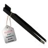 1pc Tweezer & Brush Combo Grooming Tool for Men & Women - Tweezing Eyebrows DIY Professional Makeup Artists Travel Purse Makeup Bag Essential 2 in 1 tweezers  Tweezer on One End, Brush on Other End view 1