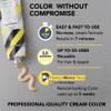 CLEVERMAN Auburn Hair & Beard Dye for Men - All-in-One Reusable Kit, Fast-Acting, Long Lasting, Ammonia-Free, Professional Quality for Hair, Beard & Gray Mustache - Semi-Permanent Extended view 3