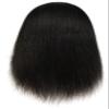 FUTAI African American Mannequin Head 100% Real Human Hair Manikin Doll Style Head for Practice Braiding Styling Cosmetology Training with Stand view 4