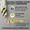 Cleverman Medium Blond All-in-One Reusable Kit for Men's Natural-Looking Gray Coverage - Professional-Quality Hair, Beard & Mustache Color, Ammonia-Free view 3