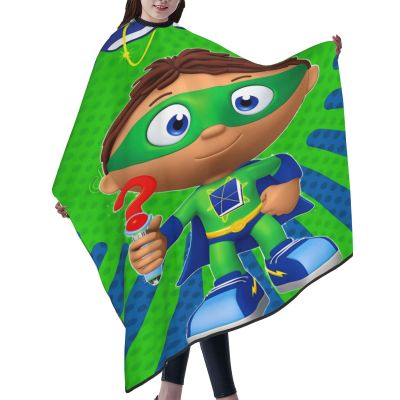 CONPELSON Adults Hair Cut Cape Super Anime Why! Hair Cutting Cape Waterproof Haircut Apron Cover for Barber & Home Use 55"X66"
