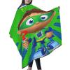 CONPELSON Adults Hair Cut Cape Super Anime Why! Hair Cutting Cape Waterproof Haircut Apron Cover for Barber & Home Use 55"X66" view 1