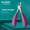 MR.GREEN Toenail Clipper Stainless Steel Ingrown Nail Cutter Good at Cutting Thick and Hard Nails Pedicure Tools (Purple) view 2