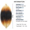 12 Inch Springy Afro Twist Hair 8 Packs Marley Twist Braiding Hair Pre-fluffed Spring Twist Hair Kinky Hair Afro Twist Hair Marley Hair for Faux Locs (12 Inch (Pack of 8), T1B/27/613#) view 2