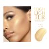 KYDA Liquid Highlighter Wand, Buildable Glow Face Illuminator, Shimmer Highlighter Bronzer Makeup Stick, Smooth Blendable Coverage with Cushion Applicator, Golden, 06 fl oz view 4