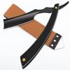 Straight Razor With Strope - Professional Straight Edge Barber Premium Stainless Steel Shaver With Shaving Strop for Men Home & Salon Grooming Using (NO.148) view 1
