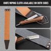 Straight Razor With Strope - Professional Straight Edge Barber Premium Stainless Steel Shaver With Shaving Strop for Men Home & Salon Grooming Using (NO.159) view 3