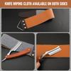Straight Razor With Strope - Professional Straight Edge Barber Premium Stainless Steel Shaver With Shaving Strop for Men Home & Salon Grooming Using (NO.150) view 3
