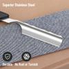 Straight Razor With Strope - Professional Straight Edge Barber Premium Stainless Steel Shaver With Shaving Strop for Men Home & Salon Grooming Using (NO.155) view 2