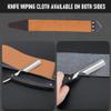 Straight Razor With Strope - Professional Straight Edge Barber Premium Stainless Steel Shaver With Shaving Strop for Men Home & Salon Grooming Using (NO.155) view 3