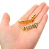 Gadpiparty 1set Hip Hop Teeth Cap Stylish Fake Teeth Jewelry for Men Women for Costume Parties Halloween Cosplay and Themed Events Unique Design Fine Details for Fun Look view 3
