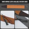 Straight Razor With Strope - Professional Straight Edge Barber Premium Stainless Steel Shaver With Shaving Strop for Men Home & Salon Grooming Using (NO.152) view 3