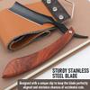 Straight Razor With Strope - Professional Straight Edge Barber Premium Stainless Steel Shaver With Shaving Strop for Men Home & Salon Grooming Using (NO.152) view 4