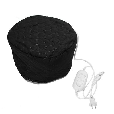 Hair Steamer Cap, Electric Thermal Heat Cap, Household Electric Heating Hat Adjustable Hot Oil Treatment Hat for Hair Care US Plug 110V