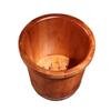 ONCLI Wood Foot Bath Bucket Solid Wood Foot Tub, Pedicure Spa Oak Casks, Pedicure Bowl Spa Massage Oak Foot Tub, Smooth and Delicate Pedicure Barrels, No Cover Super Easy to use view 1
