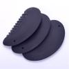 KENID Black Bian Stone Guasha Comb Energy Needle Massage Board Head Relaxation Scraper Hair Brush Heath Care 1Pcs view 2