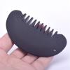 KENID Black Bian Stone Guasha Comb Energy Needle Massage Board Head Relaxation Scraper Hair Brush Heath Care 1Pcs view 4