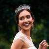 5A Cubic Zirconia Wedding Tiara Princess Queen Crown Pageant Prom Quince Bridal Hair Accessories Silver Headdress Gifts for Women HB052 (Silver) view 2
