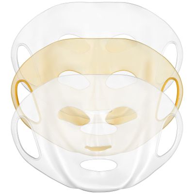 minkissy Beauty Mask Silicone Reusable Facial Mask 3pcs Moisturizing Facial Mask Cover Reusable Anti-wrinkle Silicone Face Mask Holder for Sheet Masks