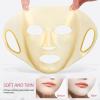 minkissy Beauty Mask Silicone Reusable Facial Mask 3pcs Moisturizing Facial Mask Cover Reusable Anti-wrinkle Silicone Face Mask Holder for Sheet Masks view 4