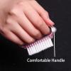 GEESTONE 10 Pack Handle Grip Nail Brush, Nail Brushes Hand Fingernail Brush Cleaner Scrubbing Kit Scrub Cleaning Brushes Pedicure for Toes and Nails Men Women view 3
