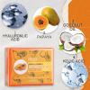AILKE Papaya & Vitamin C Brightening Soap Bar, Whitening, Smooth Skin, Reduce Dark Spots, Uneven Skin Tone Body Wash, for Face and Body (5 Soap) view 4