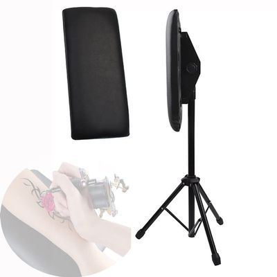 Tattoo Armrest Stand Tattoo Armrest Stand,Tattoo Arm Rest,80-115cm Adjustable Height,Sponge Pad,PU Leather Cover,Portable Tripod,for Tattoo Studio