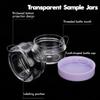 100 Mini Sample Jars with Lids - 3 Gram Capacity, Makeup Travel Containers with Labels, Includes Disposable Spatulas view 2