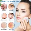 300 Count Compressed Facial Sponges Natural Face Sponges for Cleansing Disposable Facial Exfoliating Pads for Estheticians(White) view 3
