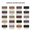 LAVONE Eyebrow Stamp Pencil Kit - Makeup Brow Stamp Trio with Waterproof Eyebrow Pencil, Eyeliner, Pomade, Dual-ended Brush - Dark Black view 2