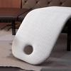 Non-Slip Memory Foam Mattress Topper for Massage Table Solid Color Beauty Salon Spa Bed Mattress Pad with Face Breath Hole 1.2In/2.4In Thickness Lash Bed Cushion Cover,White 6cm,70x190cm view 1