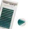 THE LASH SUPPLY Halloween Color Volume Eyelash Extensions, CC Curl, 13-18mm Length, 0.07 Thickness Multi Color, Natural and Long-lasting Curl, Mixed Color Pack, Professional Use Only view 1