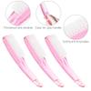 3 Packs Handle Grip Fingernail Brush, Ooloveminso Hand Nail Cleaning Brushes for Toes and Nails Cleaner, Soft Stiff Bristles Scrubber Tools for Men and Women, Pink view 4