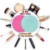 2 Pieces Silicone Makeup Brush Cleaner, YalsFTY Cosmetic Brush Scrubber Mat Pad Cleaning Tool, Dual-Sided Functionality to Accommodate All types of Brushes, Powder Puffs and Sponges (Green & Pink) view 3