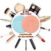 2 Pieces Silicone Makeup Brush Cleaner, YalsFTY Cosmetic Brush Scrubber Mat Pad Cleaning Tool, Dual-Sided Functionality to Accommodate All types of Brushes, Powder Puffs and Sponges (Blue & Peach) view 3