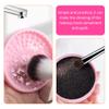 FOMIYES Silicone Makeup Brush Cleaner Box Dual-use Dry Wet Cleaning Tool Flexible Brush view 2
