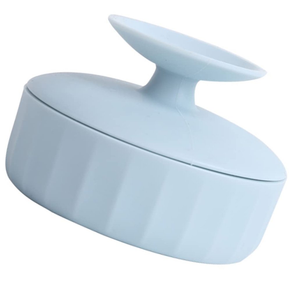 FOMIYES Dual-use Makeup Brush Cleaning Box Wet Dry Cleaning Tool Silicone Sponge Easy to Use Brush Cleaner