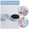 FOMIYES Dual-use Makeup Brush Cleaning Box Wet Dry Cleaning Tool Silicone Sponge Easy to Use Brush Cleaner view 4