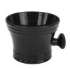Pilipane Black Shaving Bowl, Shaving Bowl with Handle, Strong Pommel Handle, Shaving Cream Soaps, Wide Mouth, Black Shaving Soaps Bowl for Barbershop Home Travel Black view 1